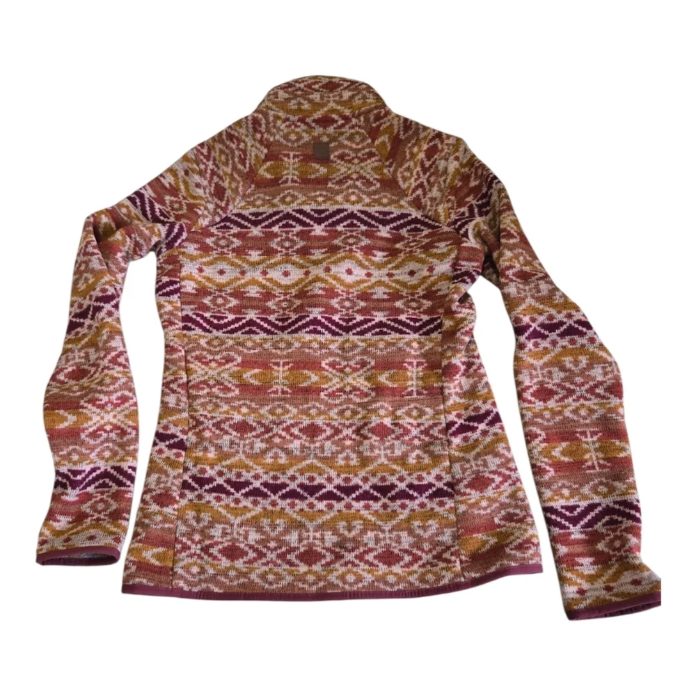Sherpa Adventure Gear Lumbini Full-Zip Jacket S Burgandy/Rust/Blush Multi - Picture 6 of 8